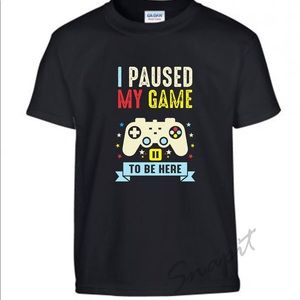 I Paused My game to be here.